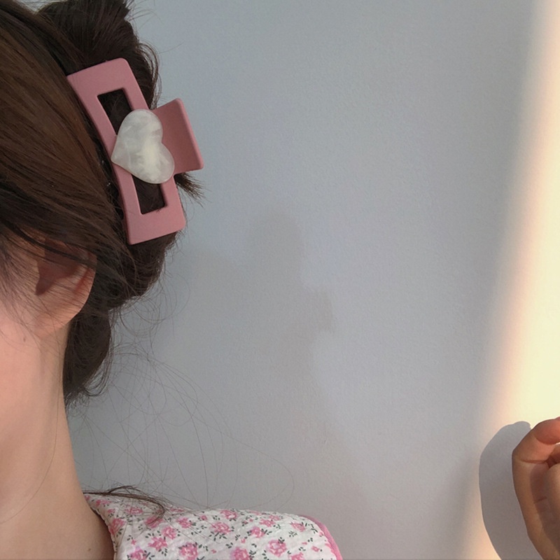 Kẹp Tóc Hình Trái Tim Phong Cách Mới 2022