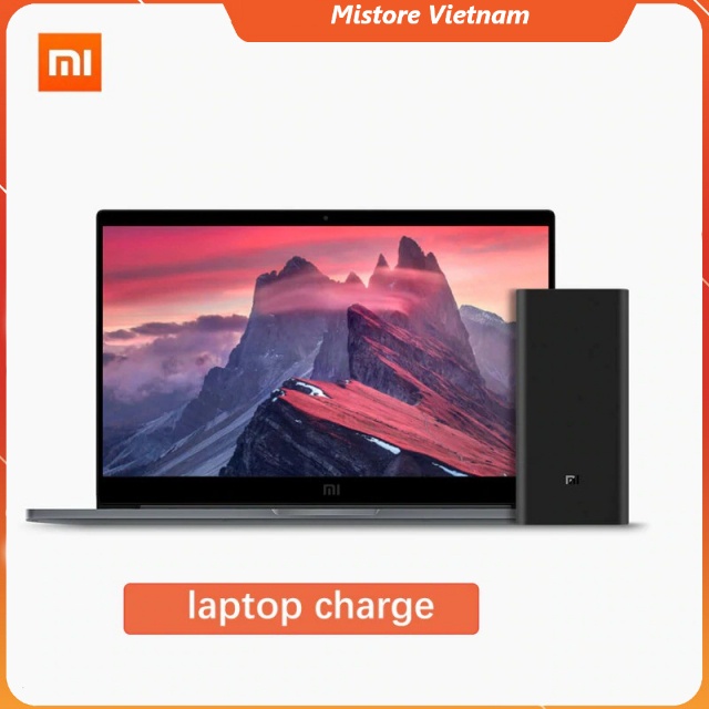 Pin sạc dự phòng Xiaomi Mi PowerBank 3 Pro 20000mAh hỗ trợ sạc laptop 45w cổng TypeC