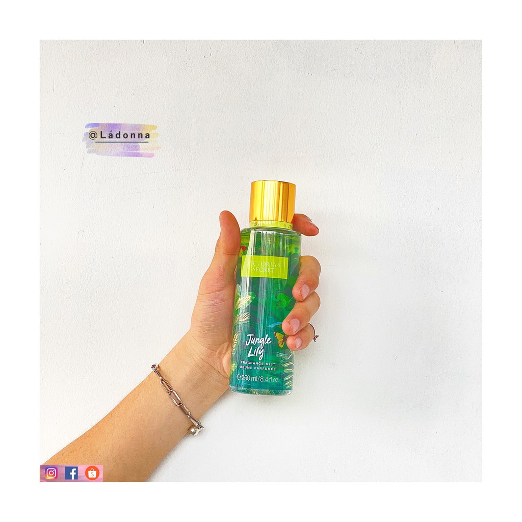 Xịt thơm dưỡng thể toàn thân Bodymist Jungle Lily- Victoria's Secret