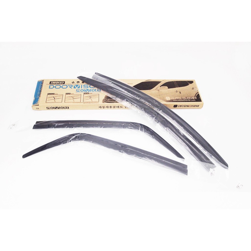 Vè che mưa Ecosport 2014-2015-2016-2017-2018-2019-2020 mẫu đen bóng 4 chi tiết chính hãng hàn quốc Auto Clover