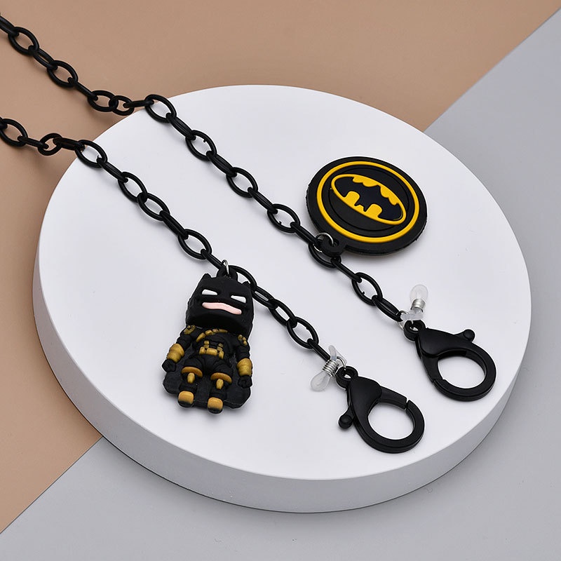 Dây đeo khẩu trang, dây giữ mắt kính chống thất lạc phong cách siêu anh hùng Marvel cho bé