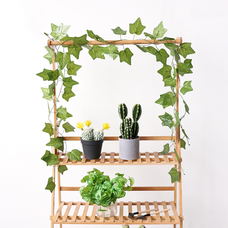 Dây lá giả - Dây leo nhân tạo  trang trí tường nhà,cửa, decor cửa tiệm quán cà phê, quán ăn, studio chụp ảnh...