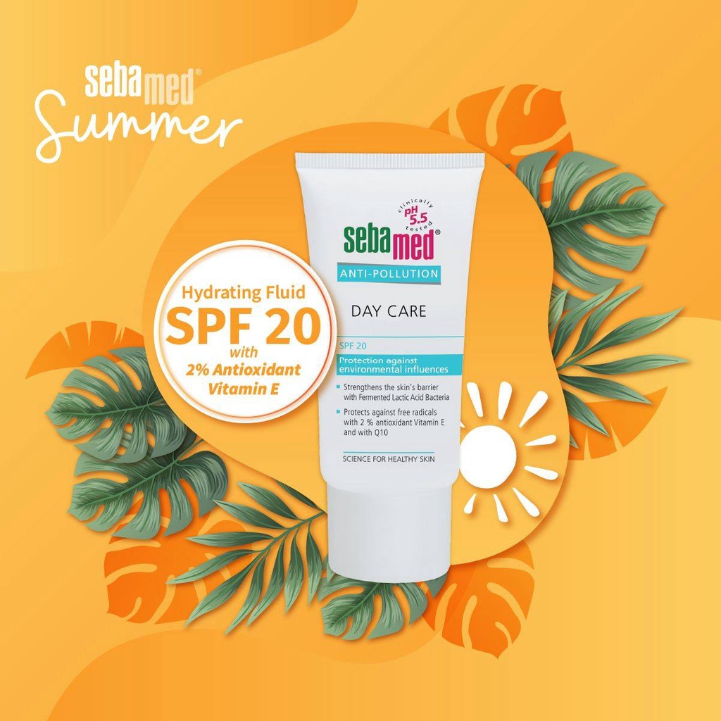 Kem dưỡng ẩm bảo vệ da chuyên sâu ban ngày SPF20 Sebamed pH5.5