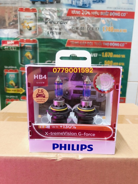 Bóng đèn Tăng sáng 130% Philips