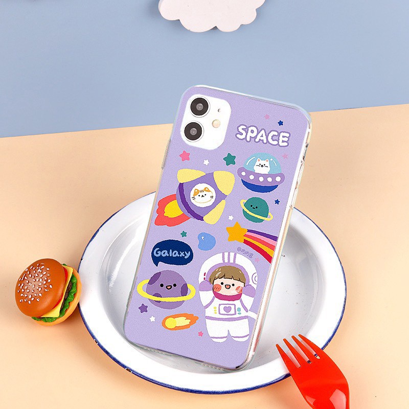 Ốp điện thoại TPU Gấu Space 6 6S 6Plus 6S Plus 7 8 7Plus 8Plus X XSMax 11 ProMax XR - Xưởng Ốp Việt Nam M803 | BigBuy360 - bigbuy360.vn