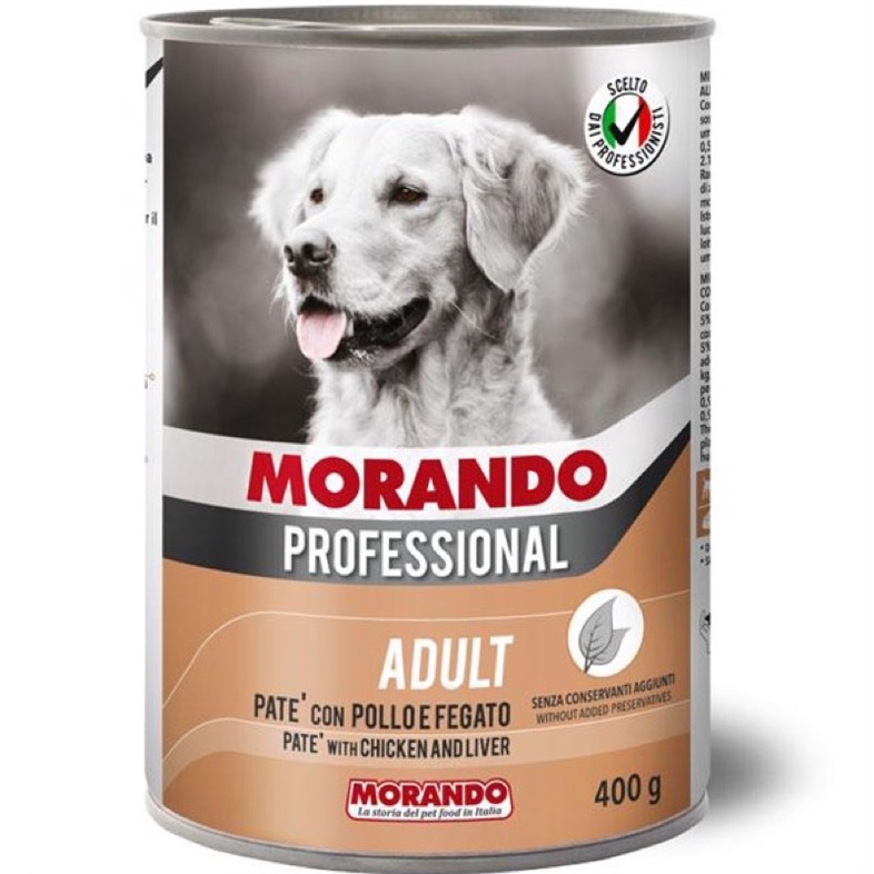 Pate Morando lon 400g cho chó thơm ngon xuất xứ Italy | Miglior Gatto