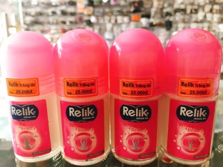 LĂN KHỬ MÙI TRẮNG DA RELIK  25 ML