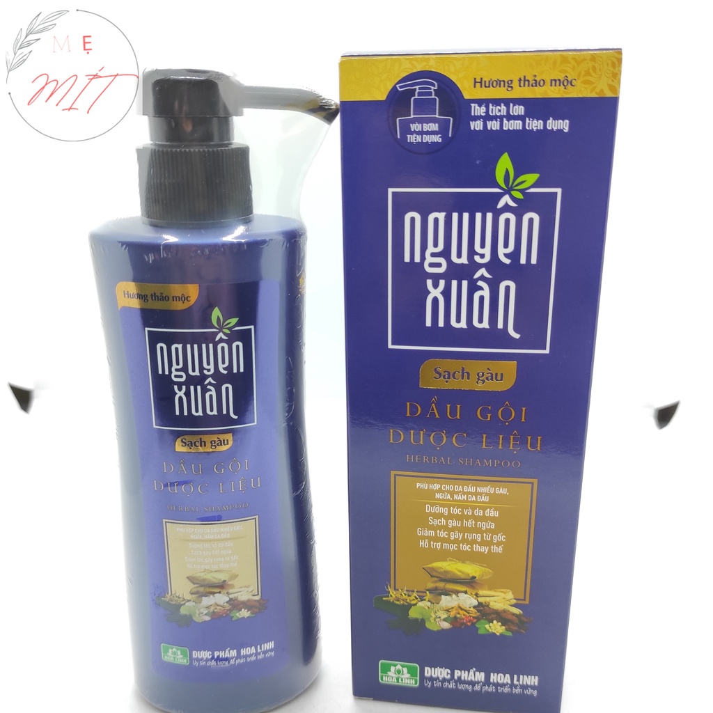 Dầu Gội Dược Liệu Nguyên Xuân Sạch gàu - Dành cho da đầu nhiều gàu, ngứa, nấm da đầu