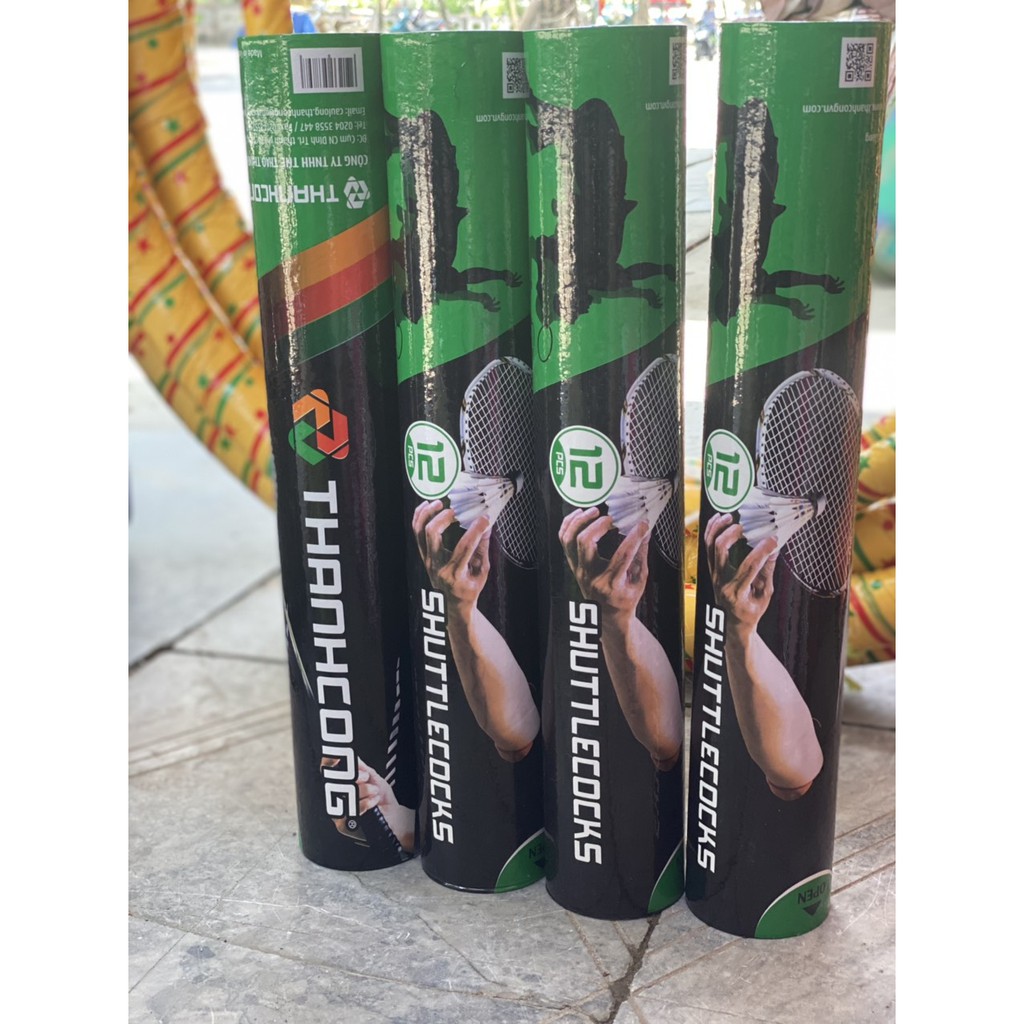 Ống cầu lông Thành Công xanh 77  tiêu chuẩn thi đấu