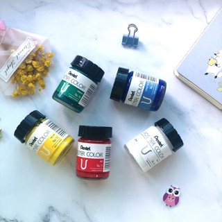 Lẻ 1 lọ Màu Poster Pentel 30ml [Văn phòng phẩm Nhật Bản Pentel]