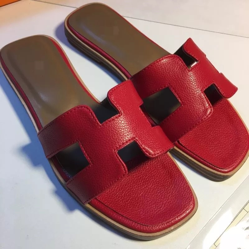 Dép H/M chất xịn da mờ sần xinh xắn đế gỗ hót