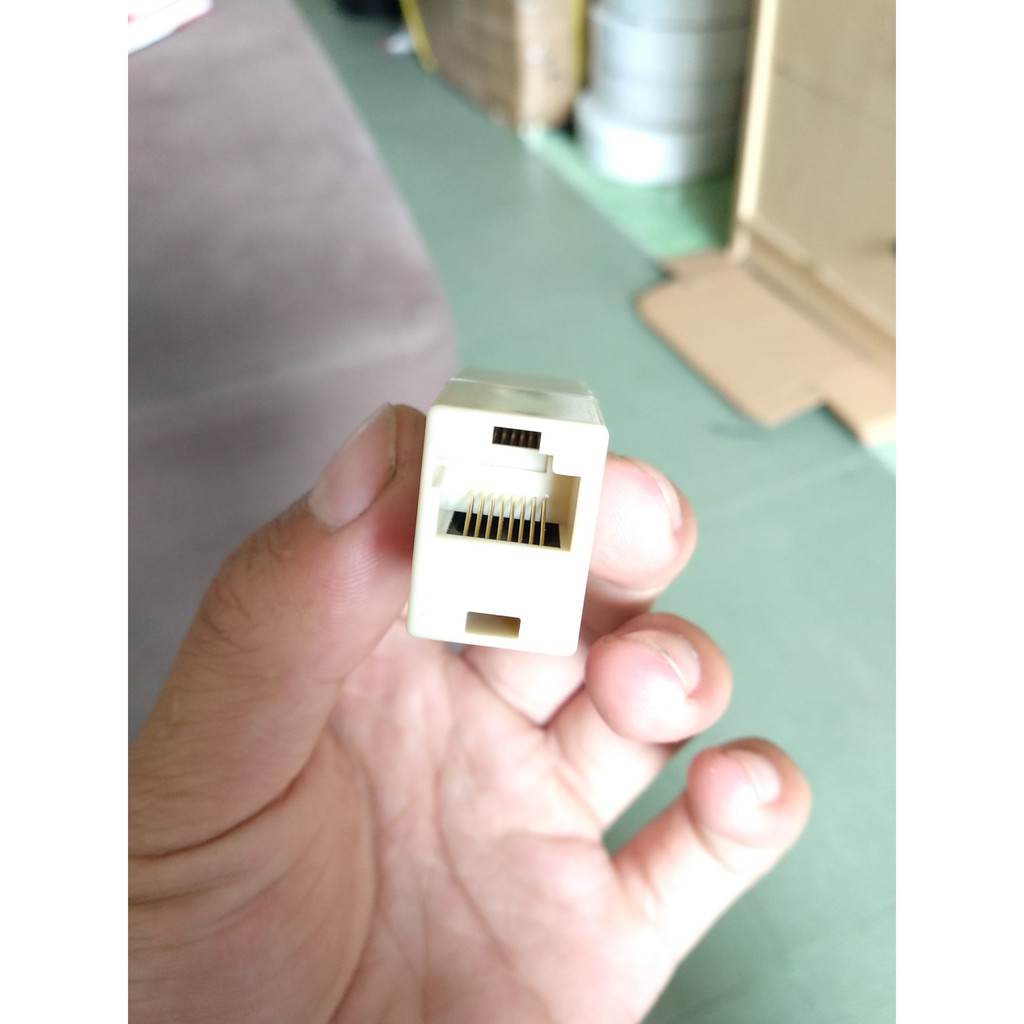 3 CÁI đầu nối dây mạng RJ45 - Đầu nối RJ45 cat5 và cat6 RJ45