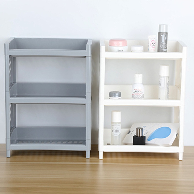 Giá Đỡ Mỹ Phẩm / Gia Vị 3 Tầng Bằng Nhựa Tiện Dụng