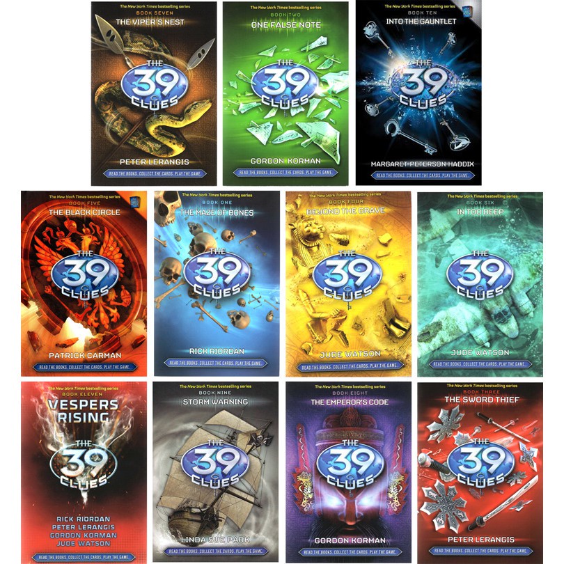[Free ship]Bộ Nhập - The 39 clues (11C)