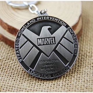 ✪ Móc khóa huy hiệu Marvel✪