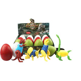 Đồ chơi trứng khủng long cân bằng mở nắp lắp ghép khủng long dinosaur egg 610-3