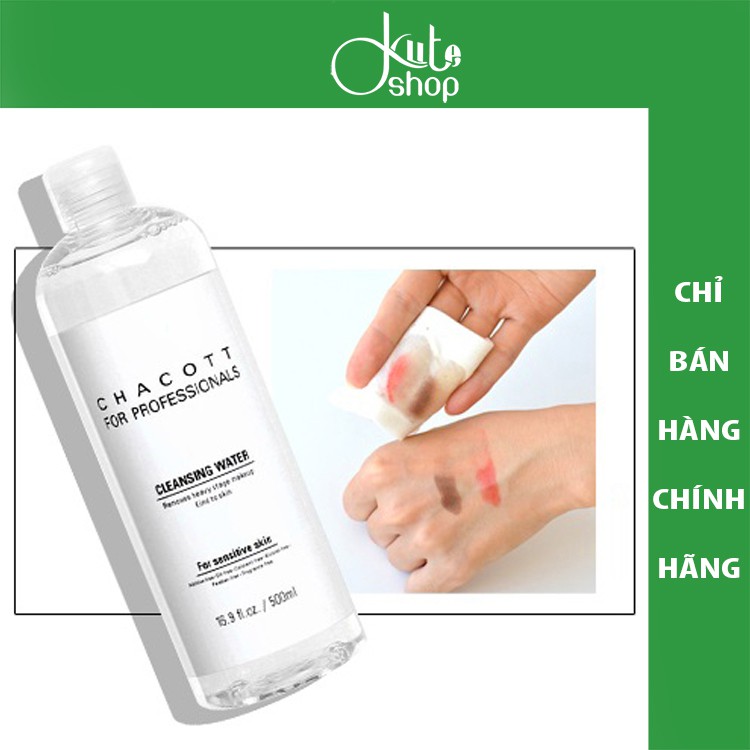 Nước tẩy trang Chacott Cleansing Water 500ml