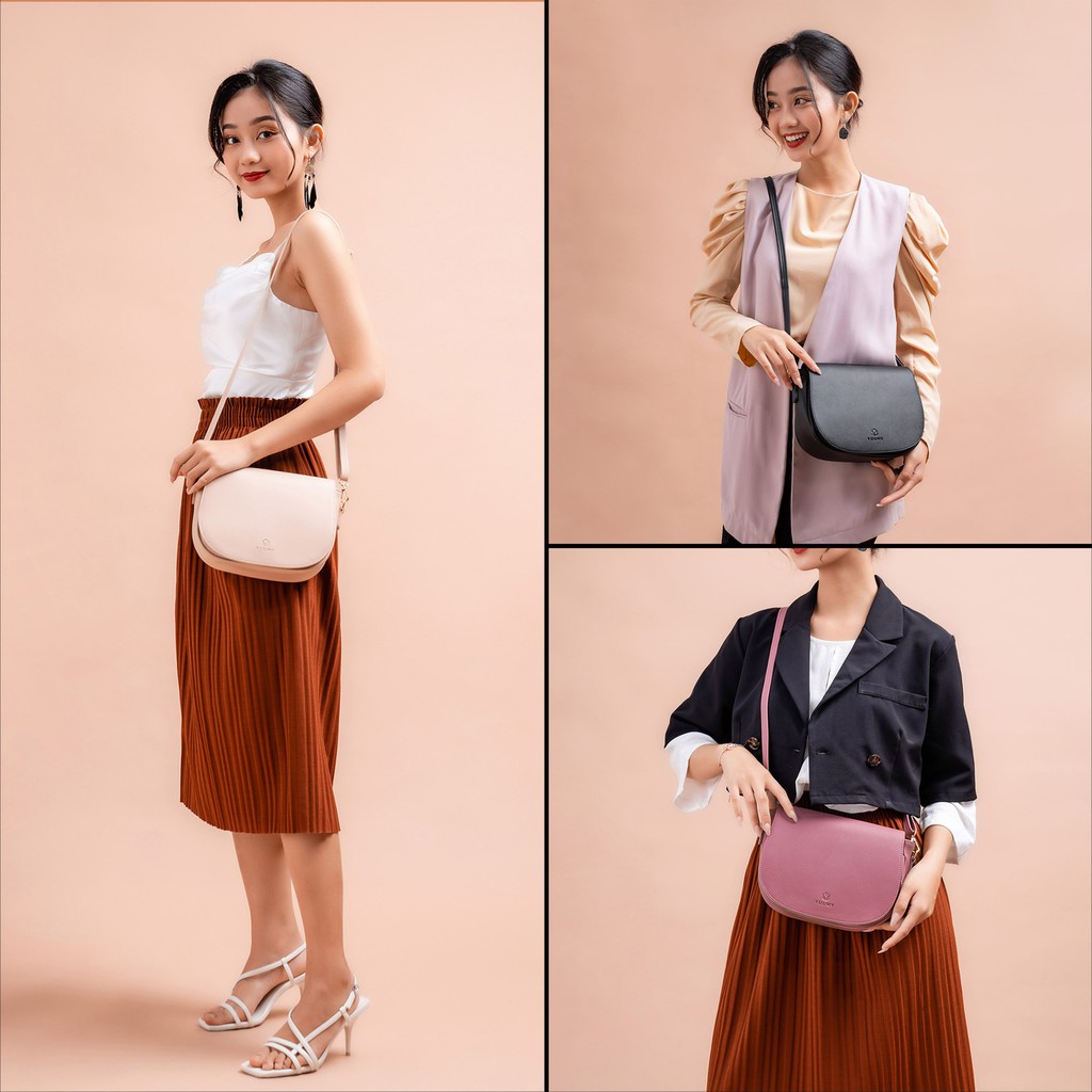 Túi đeo chéo nữ YUUMY YN89 da tổng hợp cao cấp