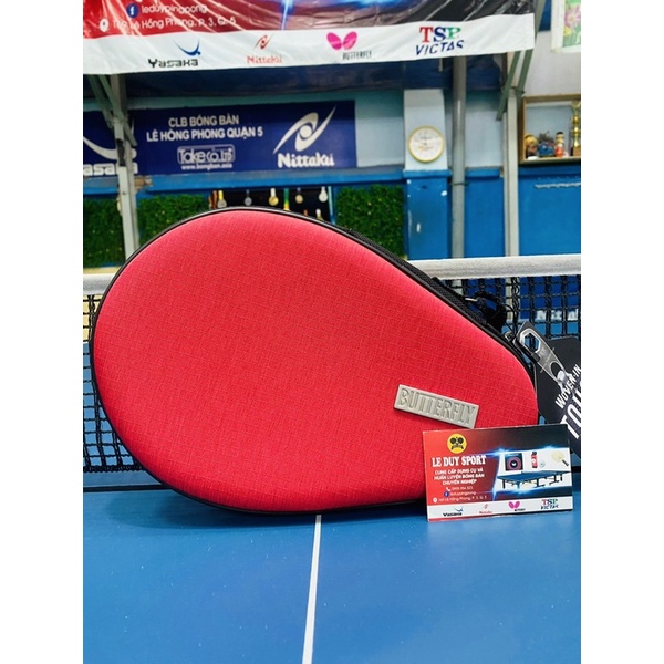 BAO VỢT BÓNG BÀN BUTTERFLY MARENTE HARD FULL CASE RED