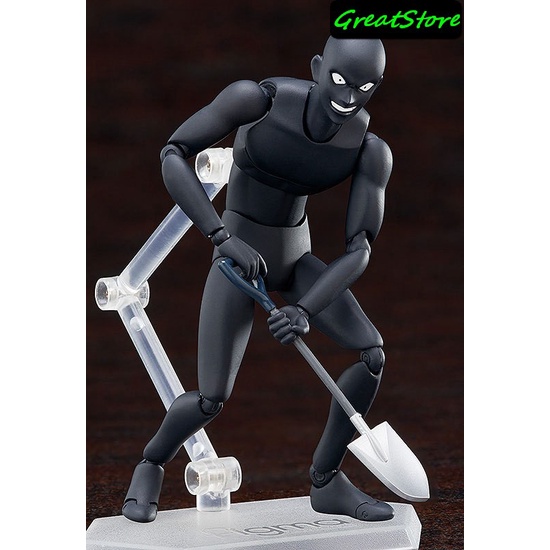 MÔ HÌNH CONAN FIGFIX SP-001 EDOGAWA CONAN + SP058 FIGMA BÓNG ĐEN