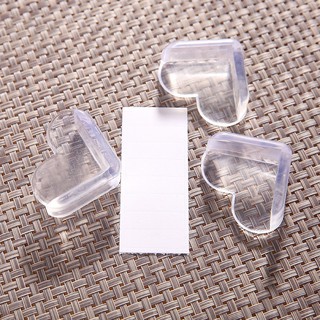 MIẾNG BỌC GÓC BÀN HÌNH TRÁI TIM - BỌC GÓC SILICON - BỌC CẠNH BÀN SILICON - BỌC GÓC AN TOÀN CHO BÉ
