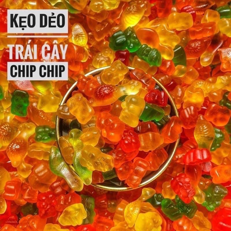 [Mã DAOADAOV8 giảm 8%] KẸO CHIP CHIP HŨ PET 500G LOẠI 1 THƠM NGON AN TOÀN CHO BÉ
