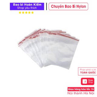 1 Lạng Túi Zip Chỉ Đỏ Đủ Cỡ Đựng Thực Phẩm Thuốc Men Giữ An Toàn Vệ Sinh