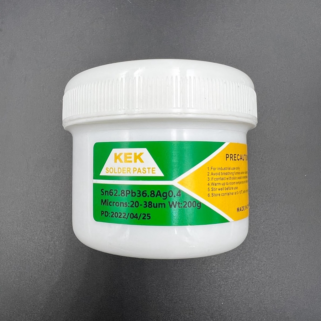 Thiếc hàn bột KEK Solder Paste (138 và 183 độ)