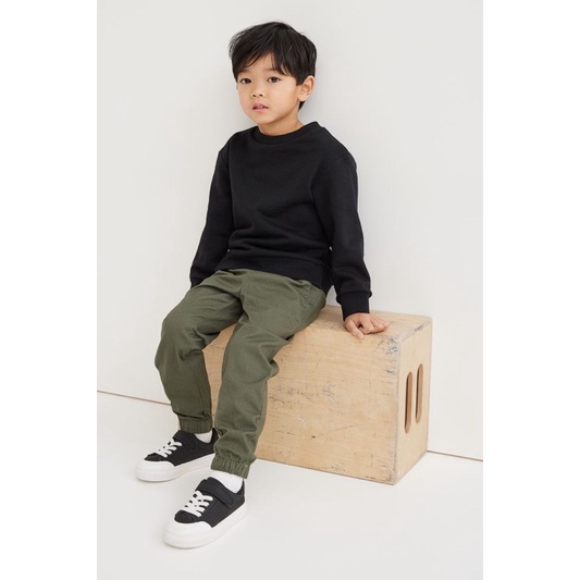 Quần Jogger Bé Trai Kaki HaM(cắt tag)