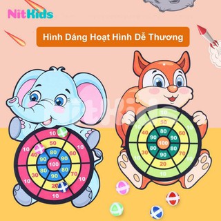 Bảng ném bóng dính, đồ chơi phí tiêu cho bé