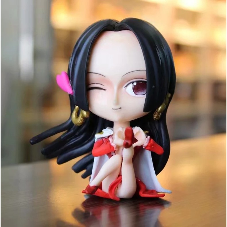 Mô hình Boa Hancock chibi màu đậm rõ nét chi tiết loại 1