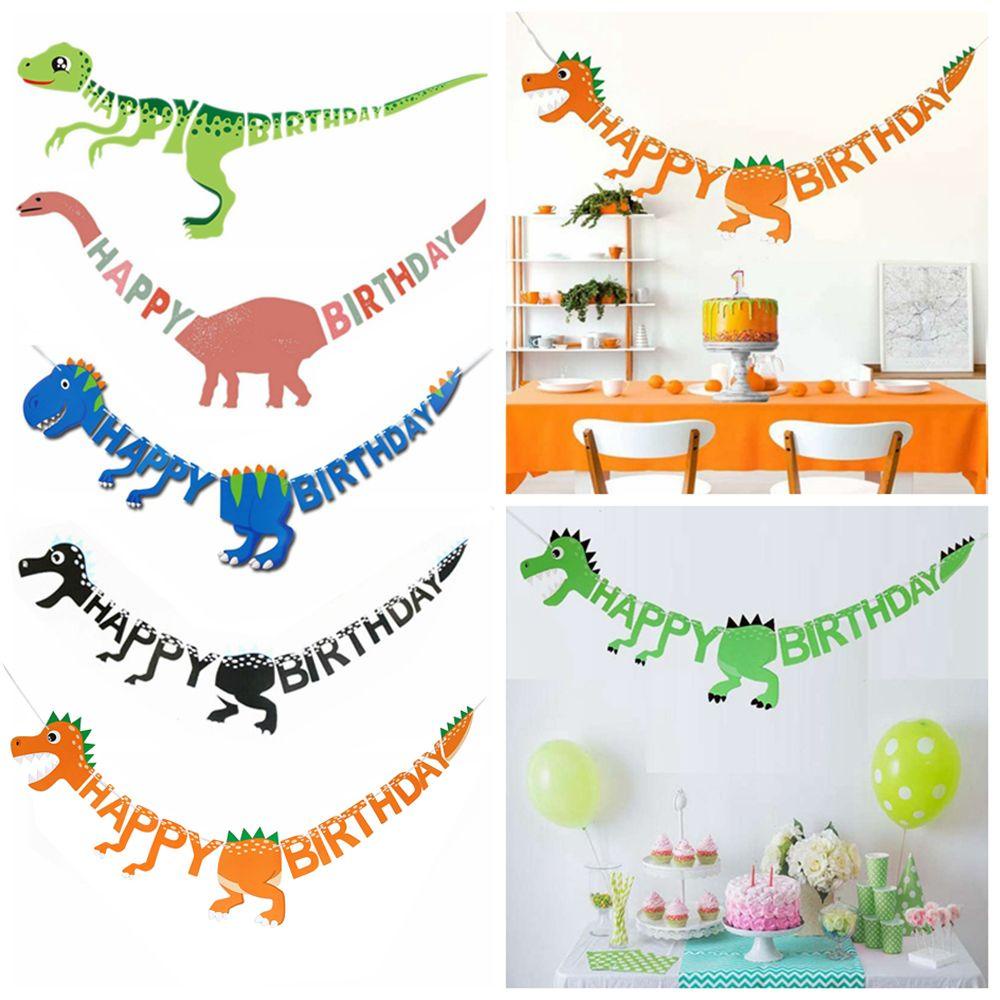 KUNHEV Dây Treo Trang Trí Tiệc Hình Khủng Long