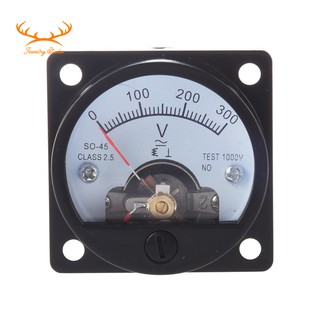 Đồng hồ vôn kế bằng thép không gỉ AC 0-300V