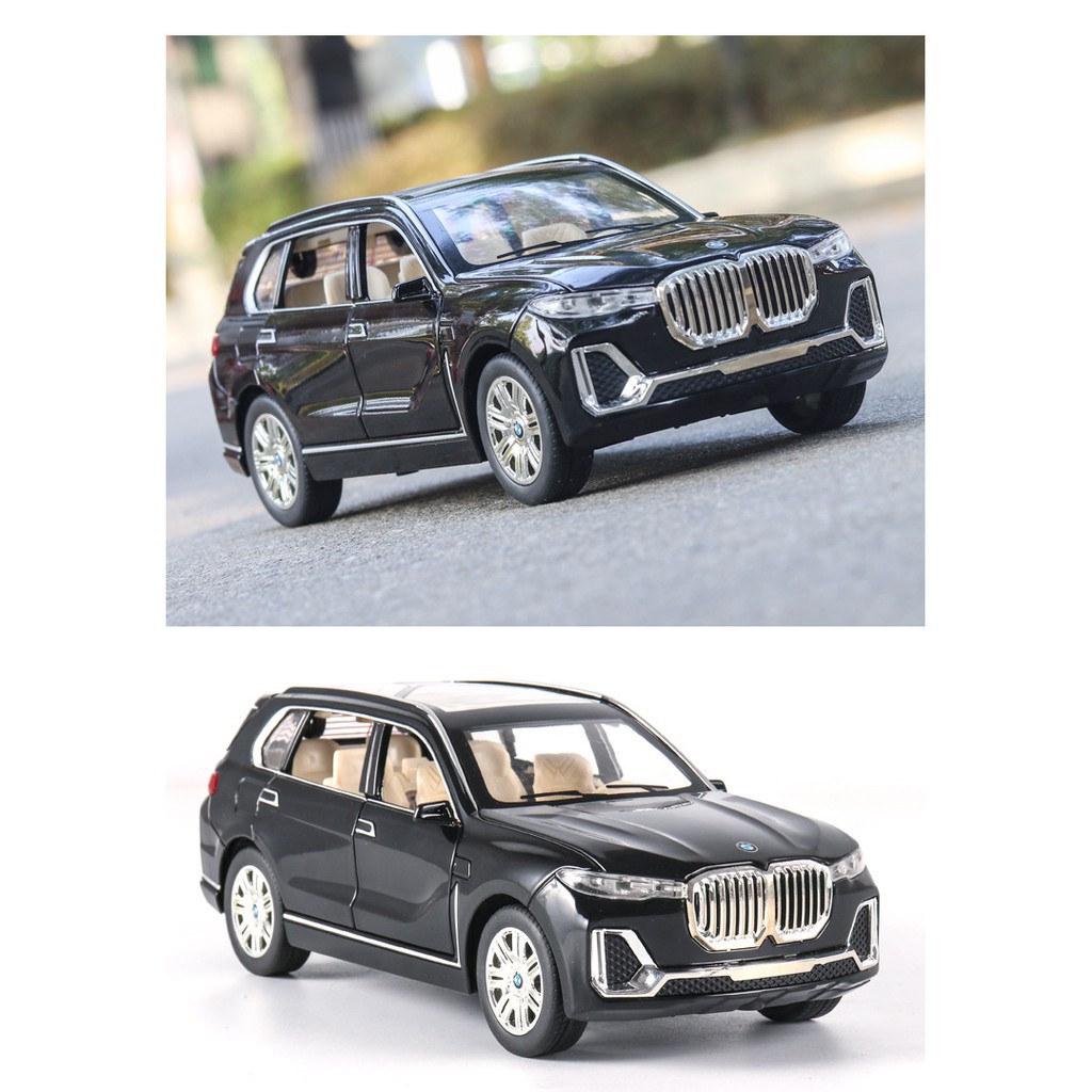 Xe mô hình BMW X7 thân xe bằng hợp kim, mở 6 cánh cửa, tỉ lệ 1:24