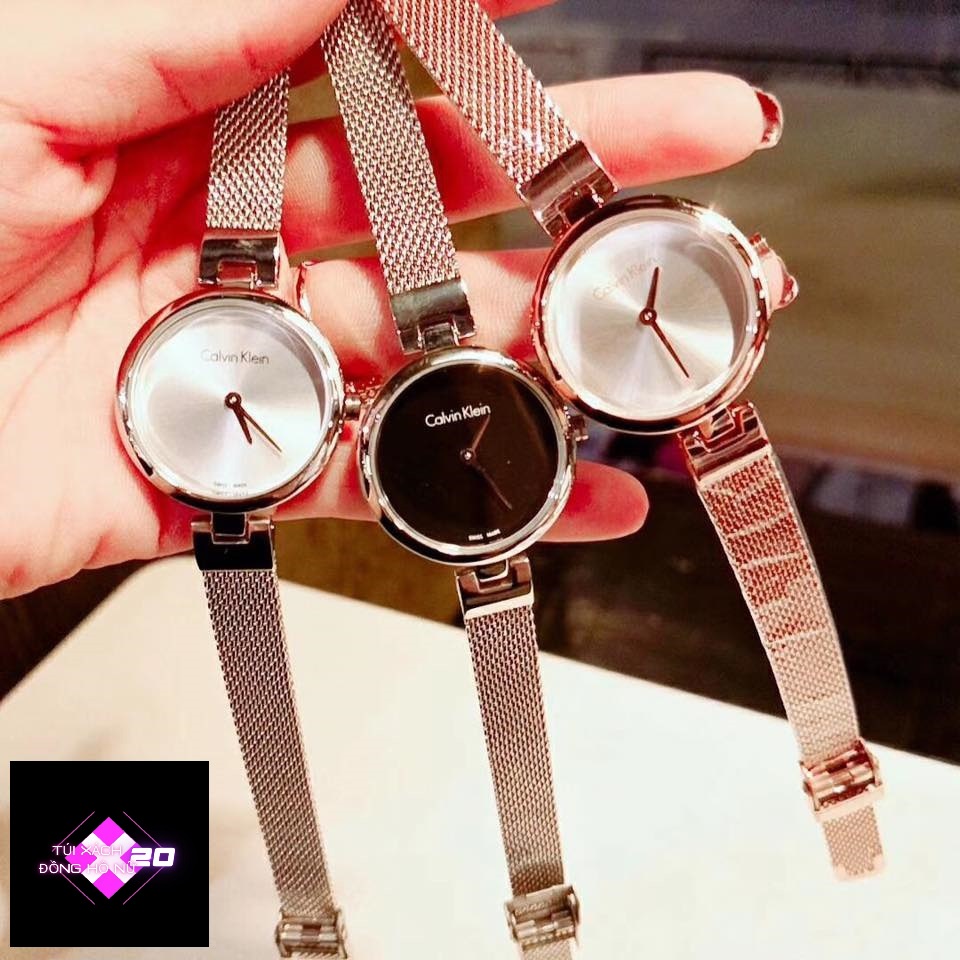 Đồng hồ nữ Calvin Klein K8G23526 &amp; K8G23626 . Case 28mm. 3atm