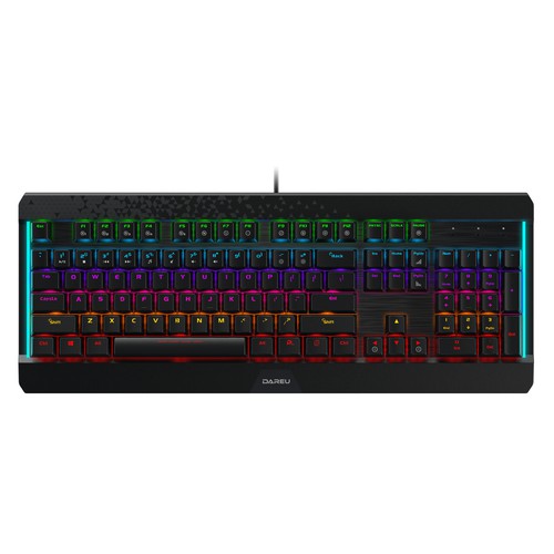 [Mã ELMSBC giảm 8% đơn 300K] Bàn Phím Cơ Gaming Dareu EK169 104 Key (MULTI LED, Blue/ Brown/ Red D switch) - Chính Hãng