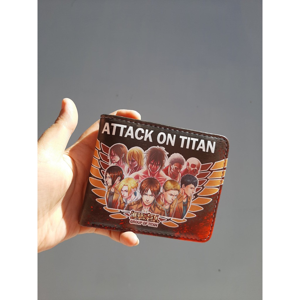 Ví anime Attack on Titan nhiều mẫu - Baystore