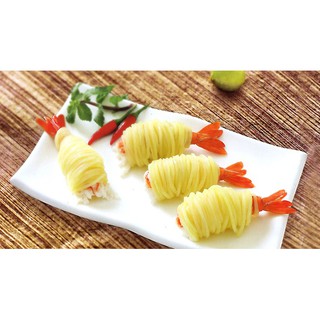 Tôm cuộn khoai tây