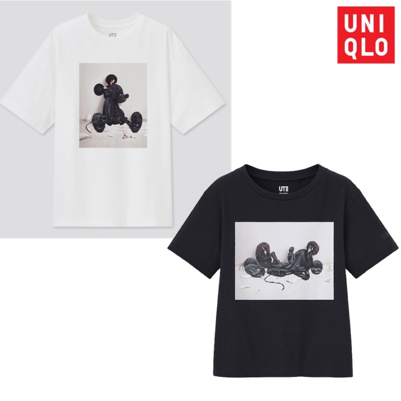 Áo Thun Uniqlo In Hình Chuột Mickey Đáng Yêu Hợp Thời Trang