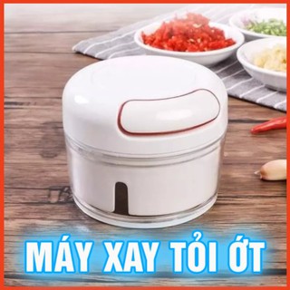 🥕🥦 Máy xay tỏi ớt cầm tay mini đa năng thông minh, ớt tiêu, hành, thịt trong nhà bếp