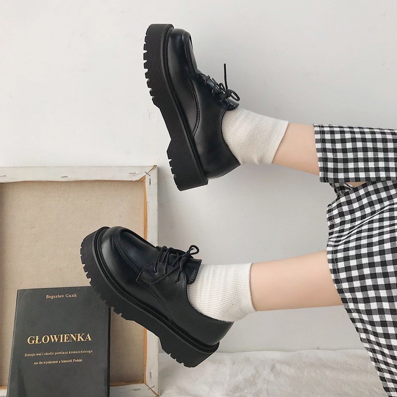 GIÀY OXFORD CLASIC LOLITA ĐẾ 4cm CÓ SẴN