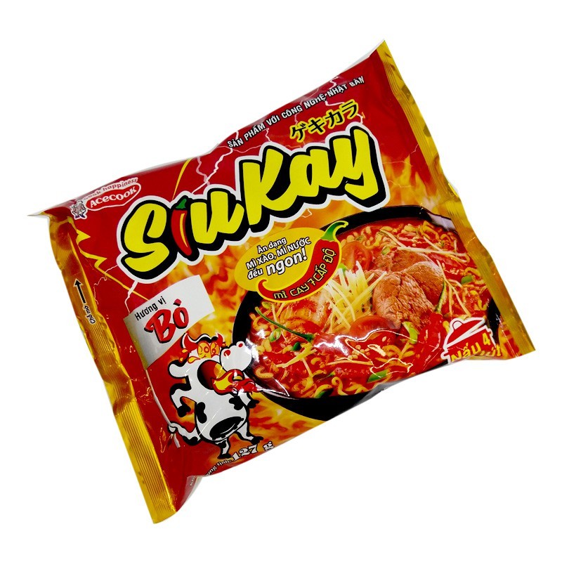 Mì Bò Siukay Gói 127G