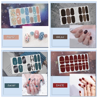 Set 14 miếng dán làm móng không thấm nước DA61-DA80