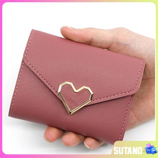 Ví nữ ngắn đẹp cầm tay mini nhỏ gọn bỏ túi nhiều ngăn dễ thương NG1
