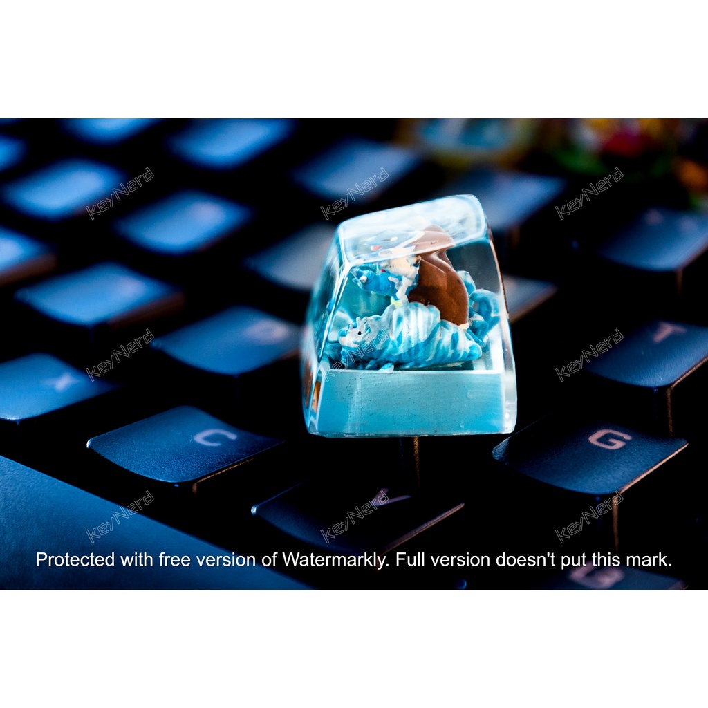 Keycap resin pokemon - nút bàn phím cơ - artisan