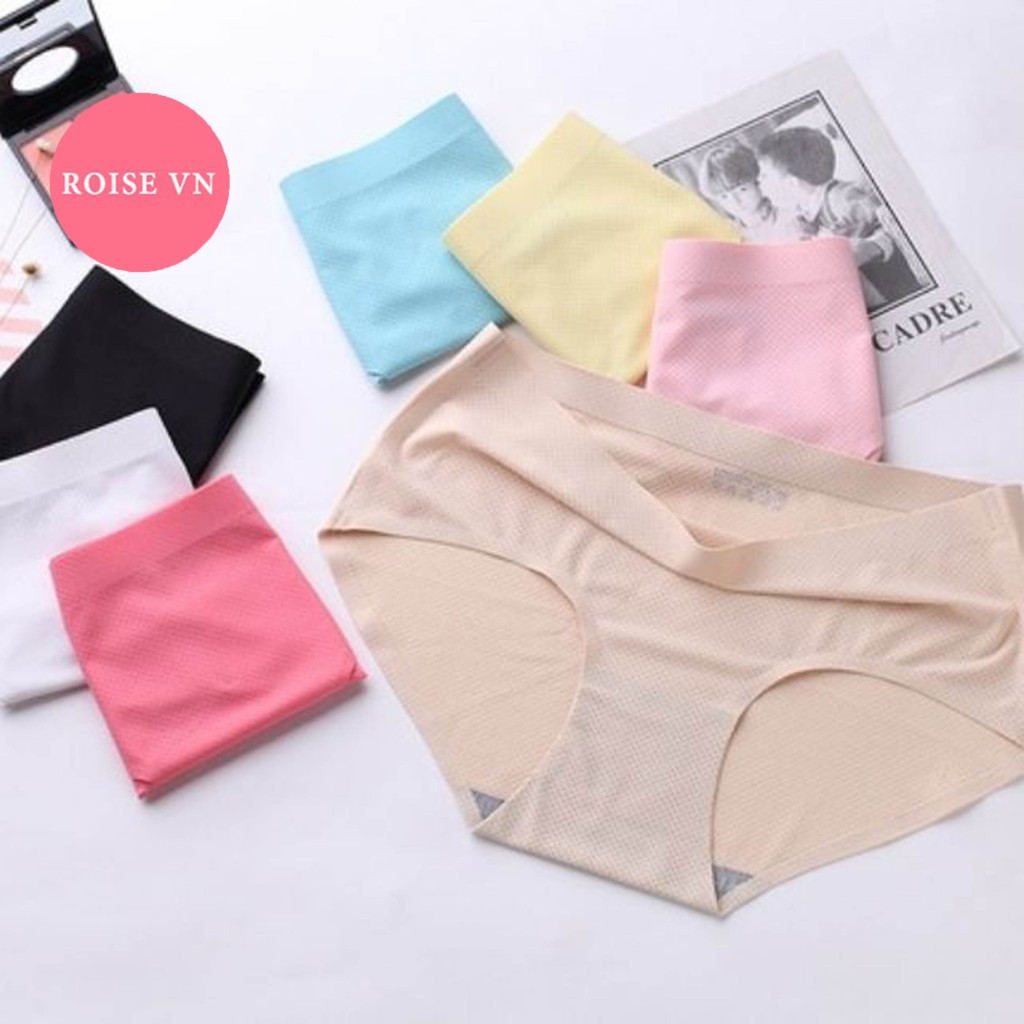 Quần Lót Su Đúc Thông Hơi Loại 1- Chất Lanh Siêu Thoáng Mát - Không Đường May
