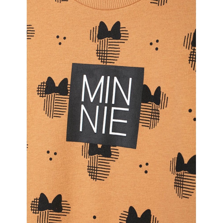 Áo nỉ nữ in hình minnie