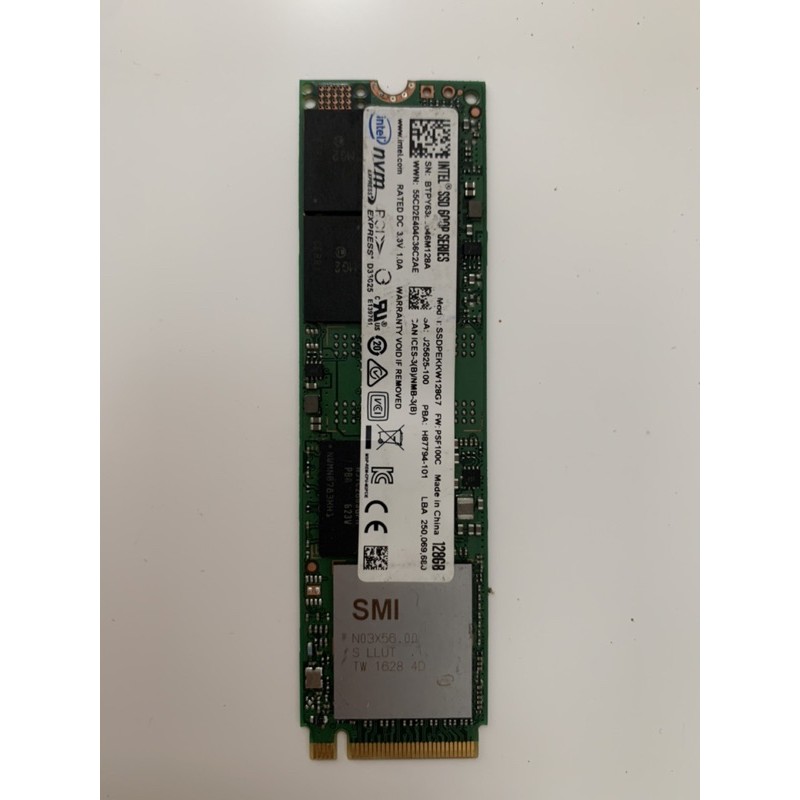 Ổ cứng ssd NVME 128gb kèm card chuyển PCIe X4 dùng cho máy tính PC