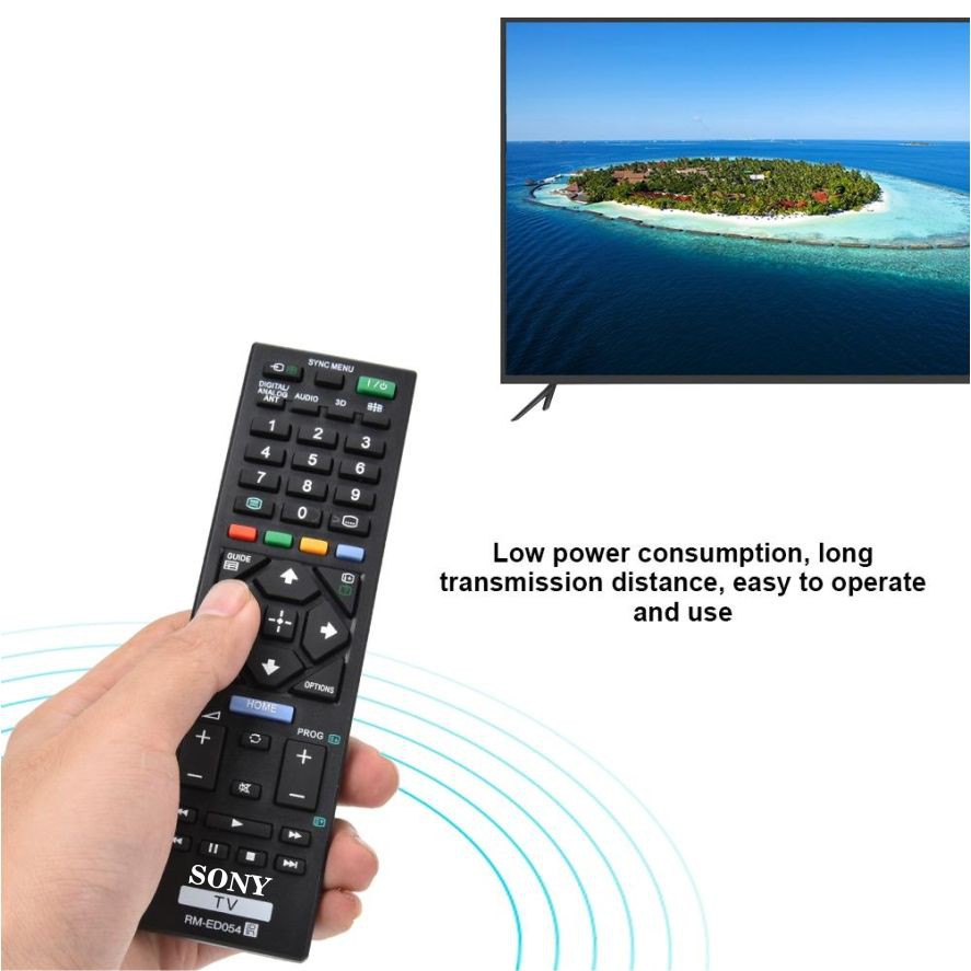 Điều khiển Remote Tivi Sony LCD, LED (RM-ED054)