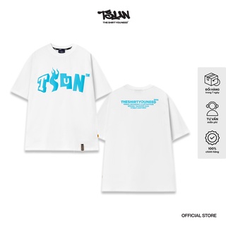 Áo thun tsun embossed basic - in nổi - - trắng